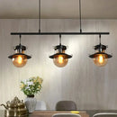 Island Pendant Light Black Metal