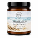 Island Escape Face and Body Cream | 8 oz | Multiple Skin Types | Private Oaks Soap Co.
