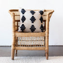 Isuvinu Cotton Square Throw Pillow