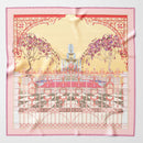 Garden of Dreams - Silk Foulard - Pink