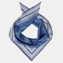 Verona - Silk Neckerchief - Blue