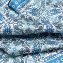 Nebbiolo - Silk Pocket Square - Blue