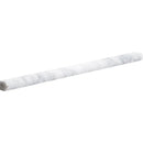 Italian Carrara Honed Pencil Liner Marble Moldings 1/2x12