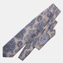 Cortina - Silk Jacquard Tie - Warm Pewter