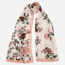 Bella - Silk Scarf Shawl - Rose