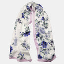 Bella - Silk Scarf Shawl - Purple Lavender
