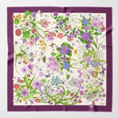 Flora - Silk Foulard - Berry
