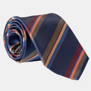 Battisti - Silk Jacquard Tie - Navy
