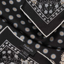 Filippo - Silk Neckerchief - Black