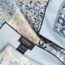 Napoli - Silk Neckerchief - Dusty Blue