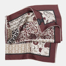 Napoli - Silk Neckerchief - Maroon