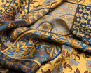 Napoli - Silk Neckerchief - Yellow & Blue