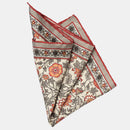 Ibiza - Silk Pocket Square - Rosewood