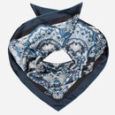 Malta - Silk Foulard - Royal Blue