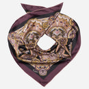 Malta - Silk Foulard - Plum