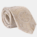 Montecarlo - Silk Jacquard Tie - Champagne