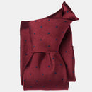 Pisa - Silk Jacquard Tie - Burgundy