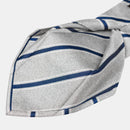 Vittorio - Silk Jacquard Tie - Silver Grey