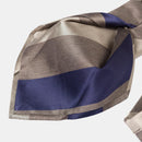 Conero - Silk Jacquard Tie - Taupe Grey