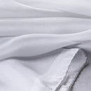 Sophia - Silk Scarf Shawl - Silver Pearl