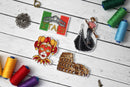 Italy Magnets P-309 / SR-309 Plastic Canvas Counted Cross Stitch Kit