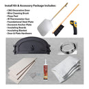 CBO 500 DIY Brick Pizza Oven Kit | Wood Fired Pizza Oven | Flexibility Meets Affordability | 27" x 22" Cooking Surface