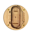 Ithaca, New York Coaster Art (Butterfield Stadium)