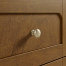 James Martin Laurent 60" Dual Mount Single Bathroom Vanity, Honey Oak