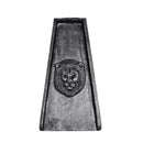 Silver Lion Alligator 24-in Cast Aluminum Downspout Gutter Splash Block