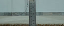 Ivory, Beige and Rust Geometrical stripes Design Hand loom 4.6x6.6 wool Area Rug