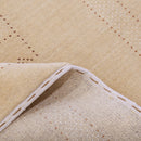 Ivory Contemporary Design Hand Loomed Wool Area Rug