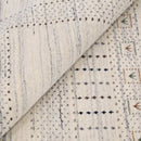 Ivory Gabbeh Design Hand Loomed Wool Area Rug