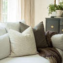 Mila Neutral Botanical Pillow Cover