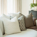Mabel Blue Floral Pillow Cover