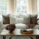 Mabel Blue Floral Pillow Cover