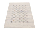 Ivory Tribal Design Hand Loomed Wool Area Rug