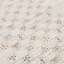Ivory Tribal Design Hand Loomed Wool Area Rug
