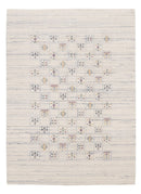 Ivory Tribal Design Hand Loomed Wool Area Rug