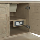 James Martin Breckenridge 60" Single Bathroom Vanity, Whitewashed Oak