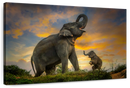 Elephant Herd Call Wall Art