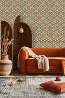 Voguish Birds and Flowers Wallpaper Tasteful