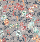 Modish Floral Contemporary Wallpaper