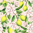 Floral and Fruits Wallpaper