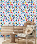 Voguish Geometrical Wallpaper Chic