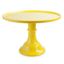 Melamine Cake Stand in Yellow