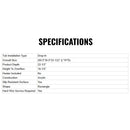 Jacuzzi Elara 60-Inch Drop-In Whirlpool Bath [JELL6036WLR2HXWW/YY] (SAK52732)