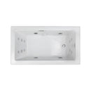 Jacuzzi Elara 72-Inch Drop-In Whirlpool Bathtub With 10 AccuPro Jet [JELA7242WRL2HX] (SAK32651)