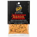 Jalapeno Bacon Cheddar Dip & Cheeseball Mix | Pack of 3 | 1.65 oz | GB's Kitchen