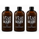 Bloody Mary Smoked Jalapeno Concentrate | Pack of 3 | 16 oz | Stus Bloody Mary, Inc.