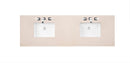James Martin 72" Double Vanity Top